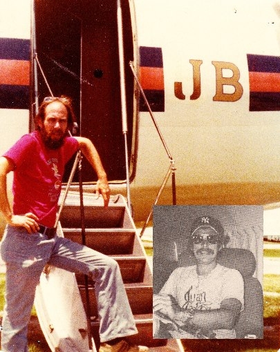 Jimmy Buffett Cheeseburger Aircraft with Pilot Michael Lofton